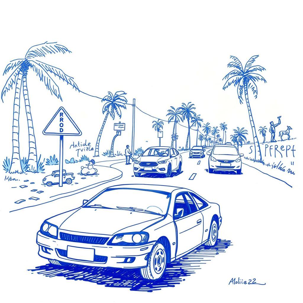 SOS panne de voiture à l'Étang-Salé