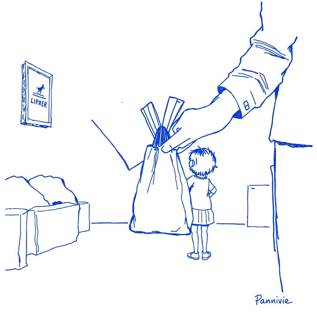 Sac perdu avec papiers au nom de Chaud