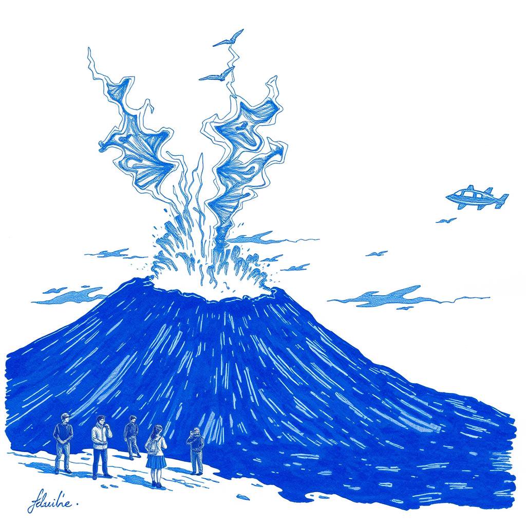 Éruption du Piton de la Fournaise : la coulée de lave attire les touristes à La Réunion