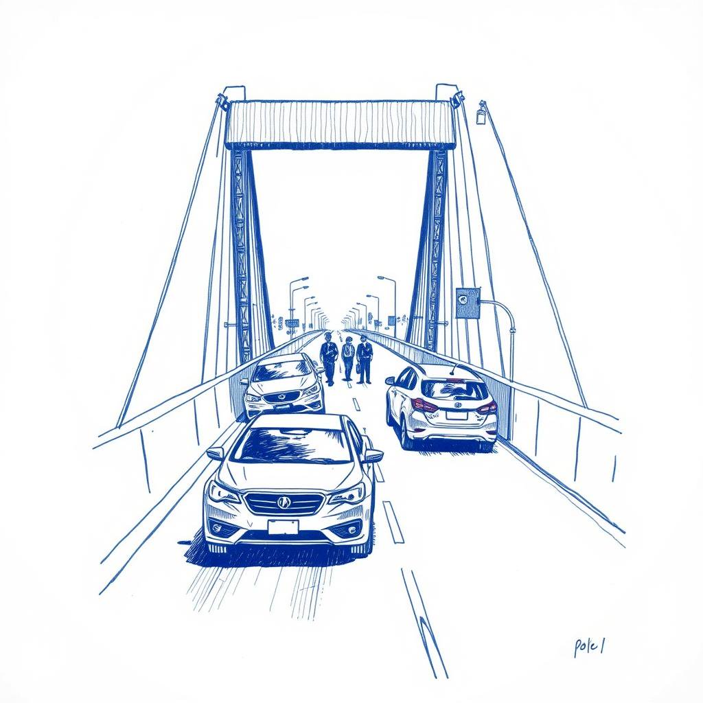 Accident mortel à l'entrée du pont Vintagne : la circulation perturbée en direction de Saint-Denis