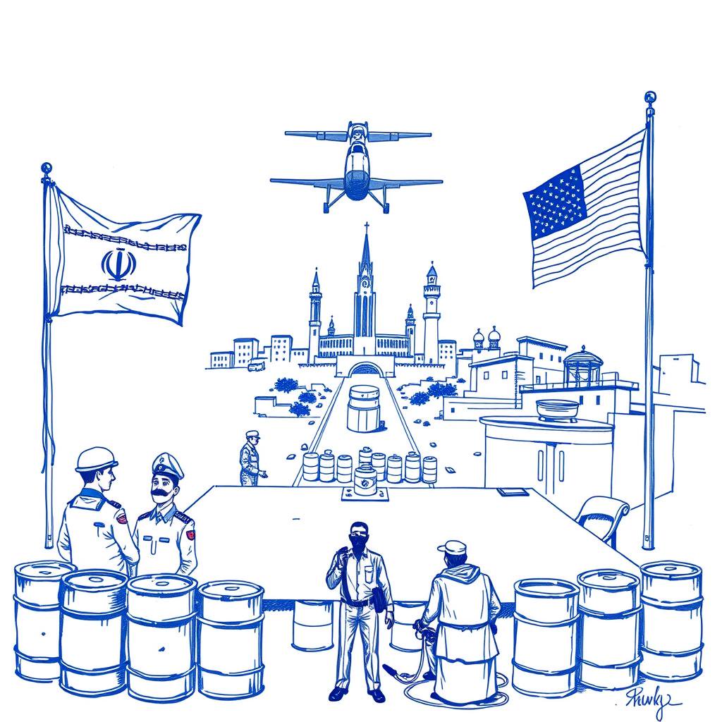 Tensions internationales : l'Iran et les États-Unis en confrontation, impact sur les marchés pétroliers