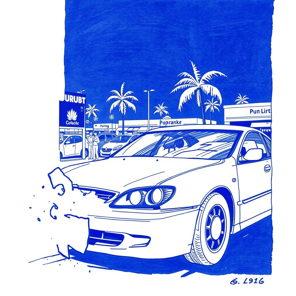 Témoins recherchés pour délit de fuite au Tampon