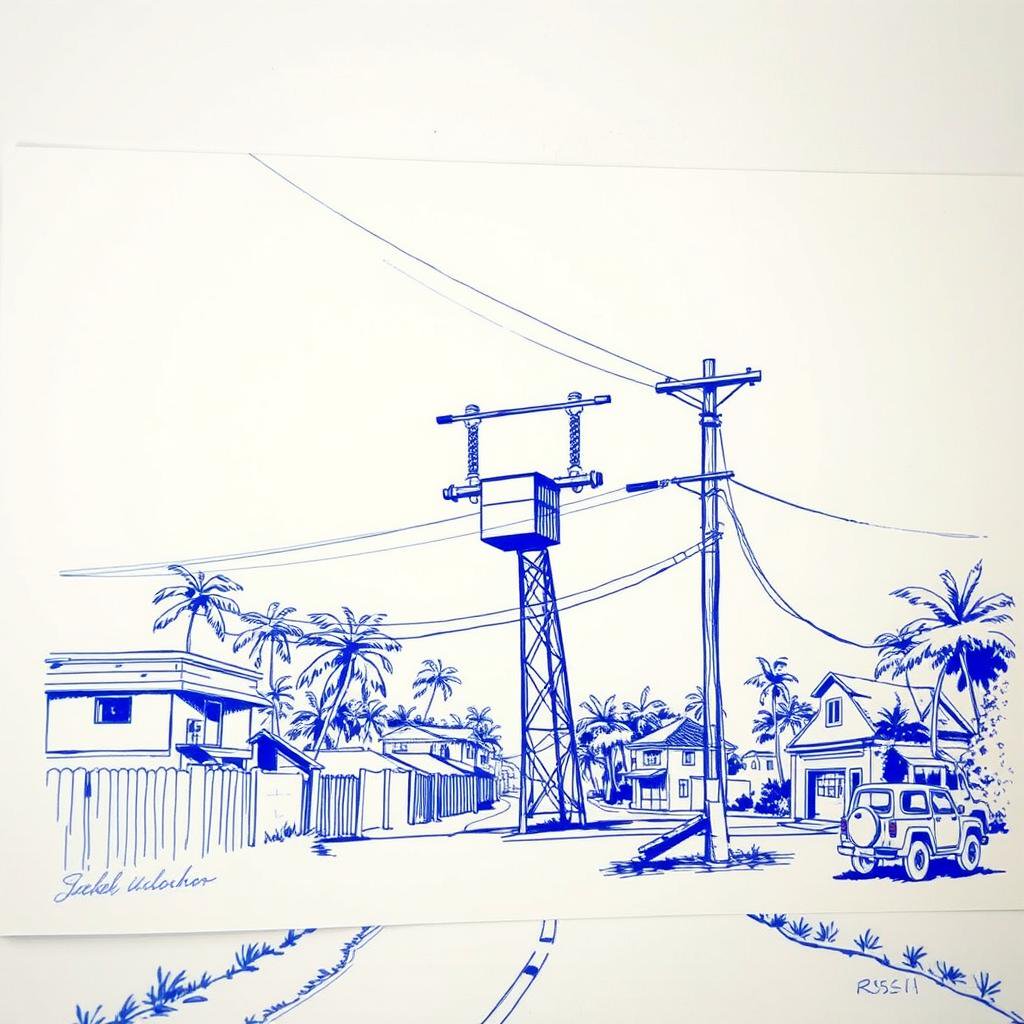 Transformateur électrique dangereux à Bois-Rouge