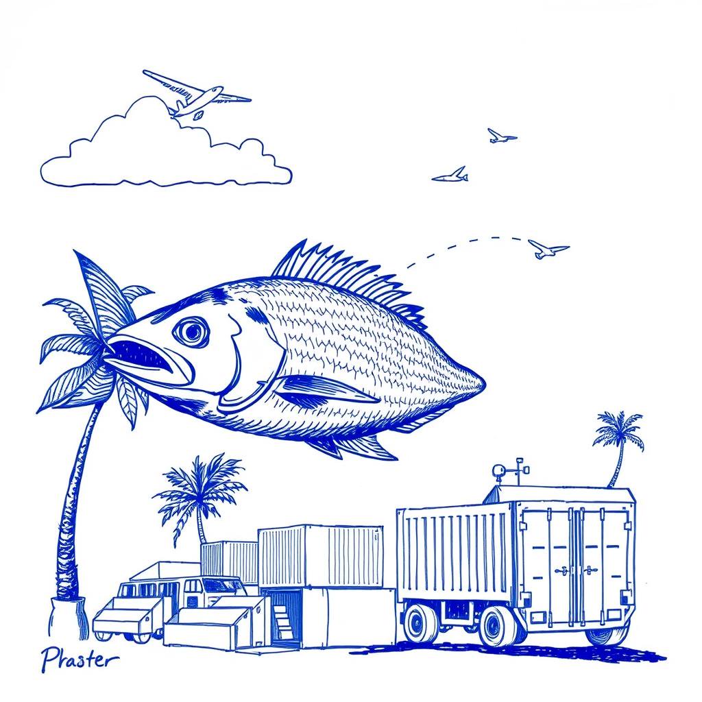 SOS poissons en danger à l'aéroport