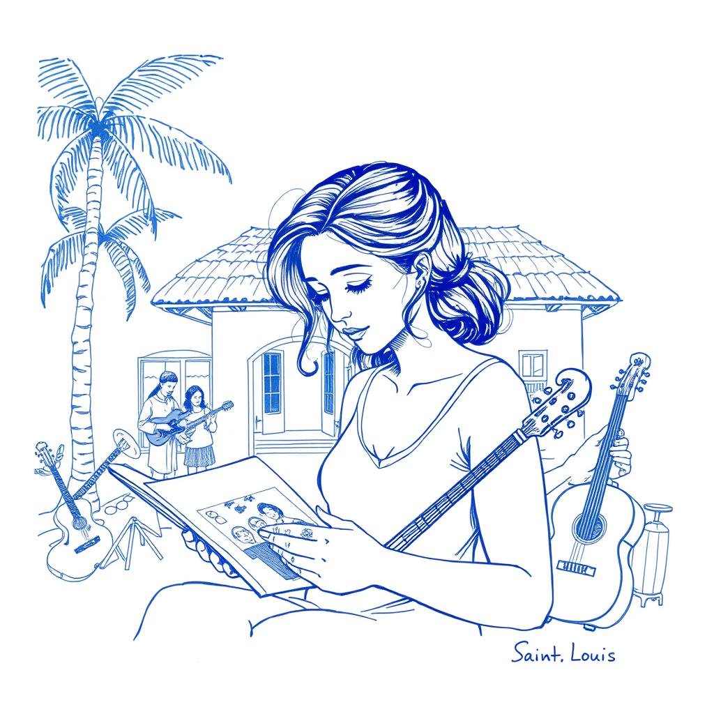 Ezaria cherche son père Jean-Luc, musicien à Saint-Louis