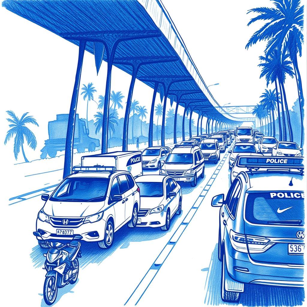 Accident sur la 4 voies du Tampon : circulation perturbée entre Saint-Pierre et Le Tampon