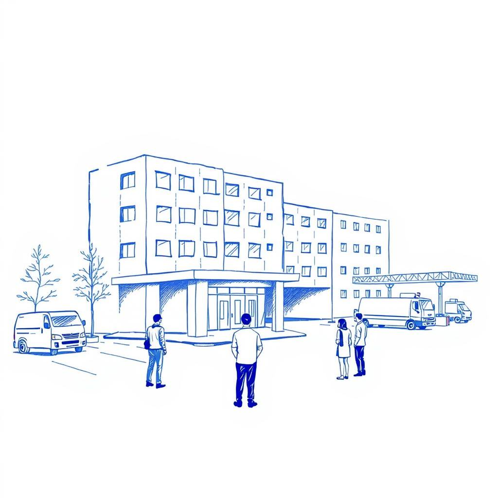 Discrimination au parking de l'hôpital : les agents administratifs exclus