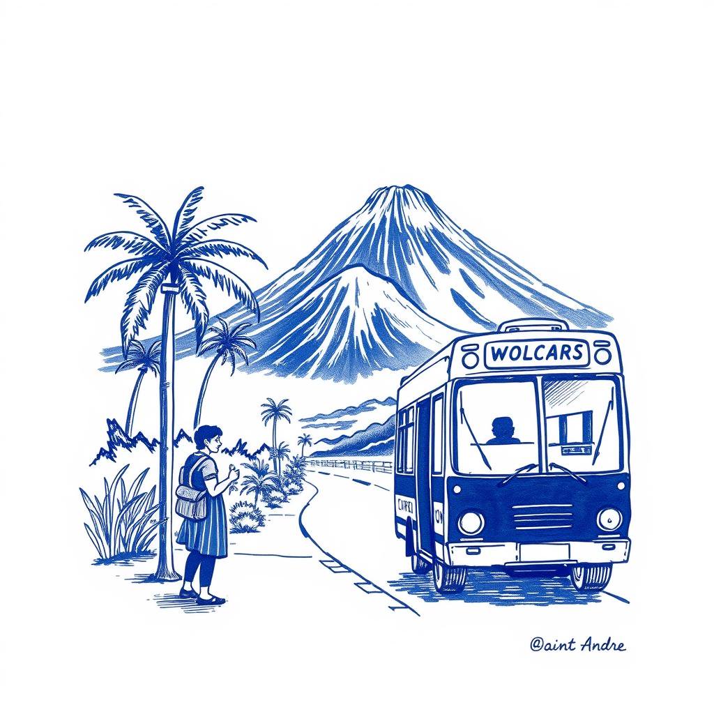 Recherche de navette pour le volcan depuis Saint-André