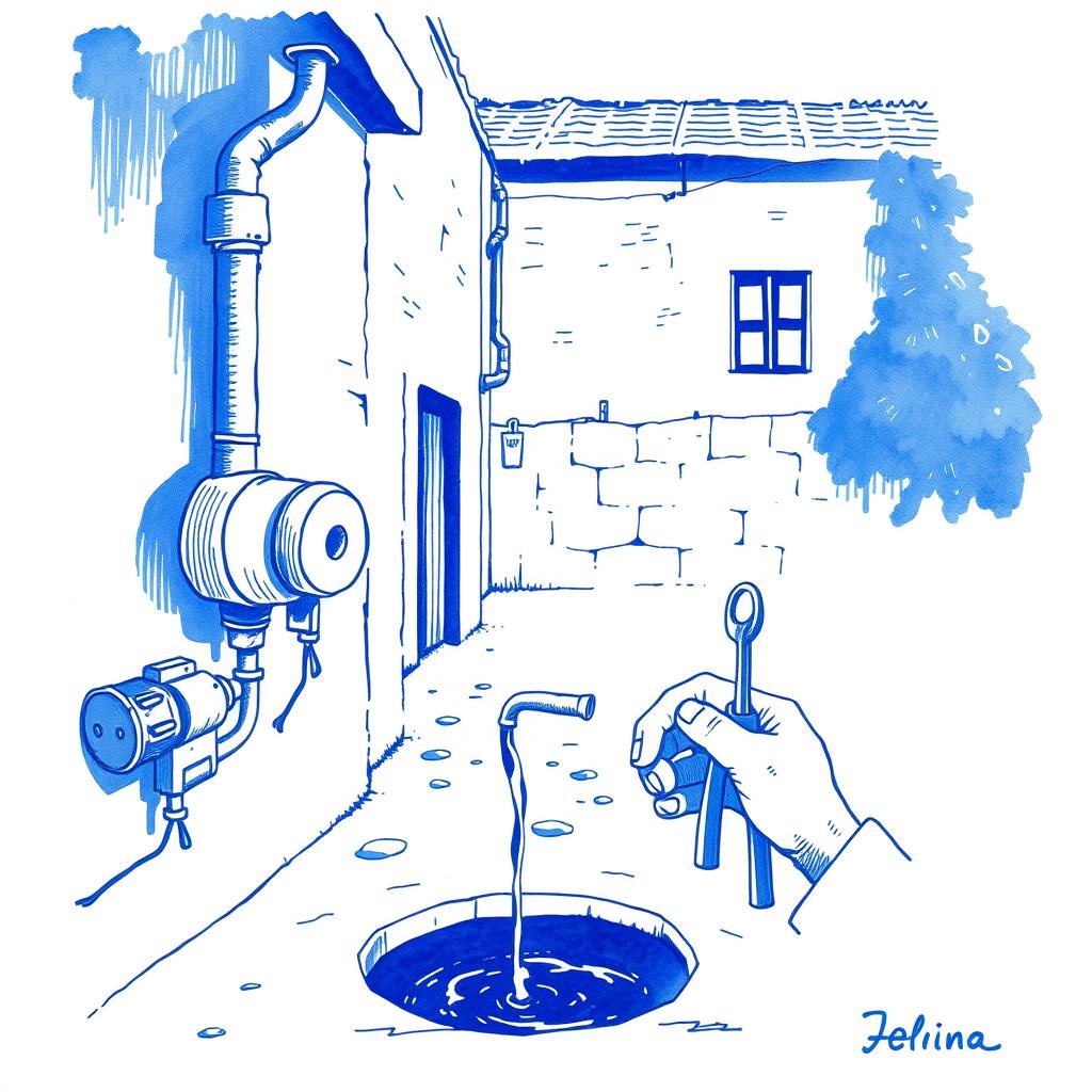 Recherche plombier pour fuite d'eau après compteur
