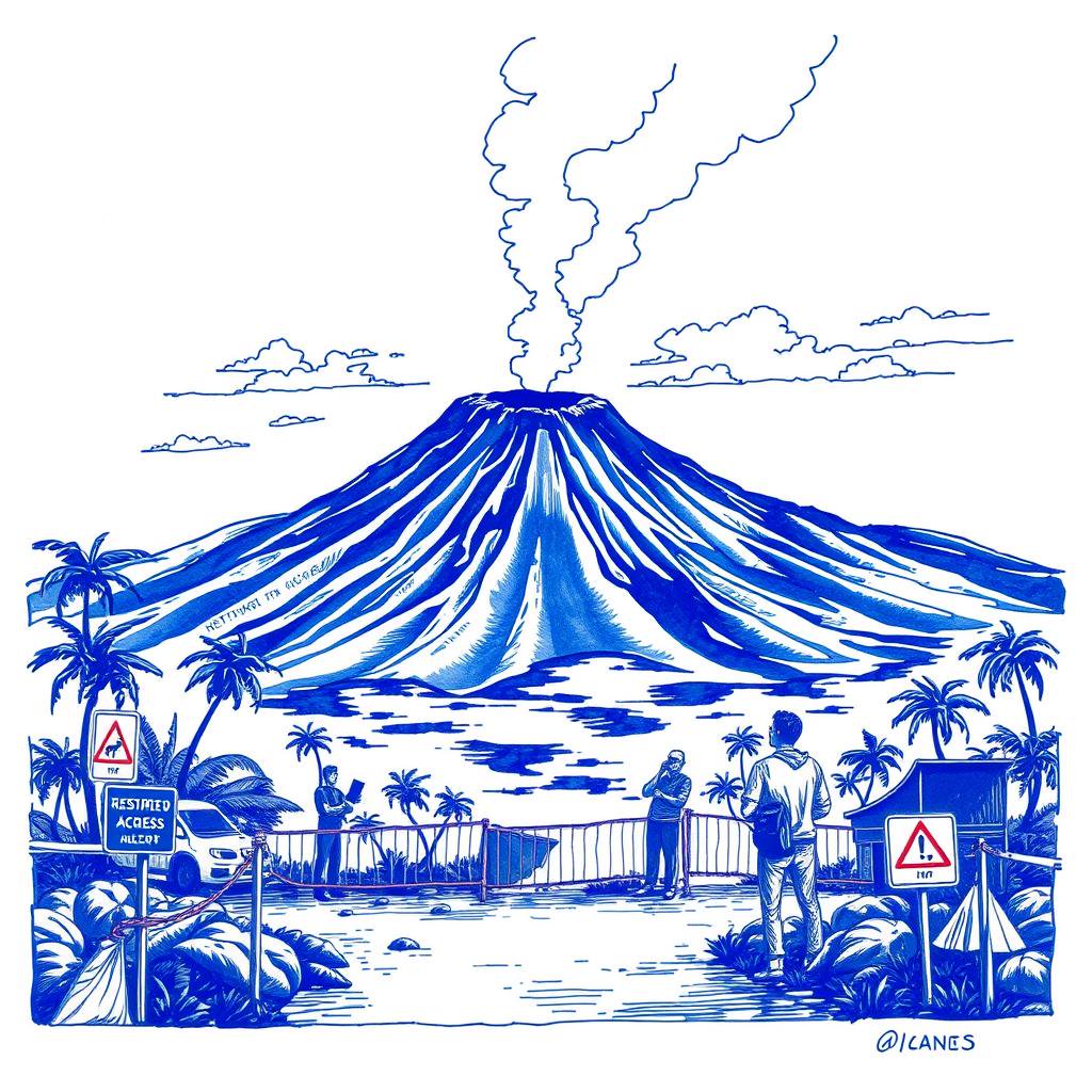 Débat sur l'accès au volcan : trop de restrictions ?