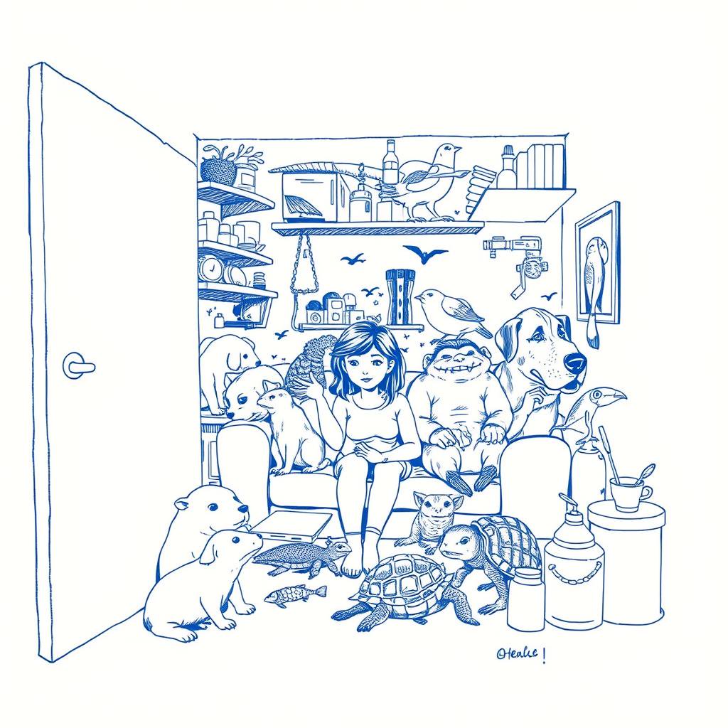 SOS protection animale : surpopulation d'animaux dans un studio