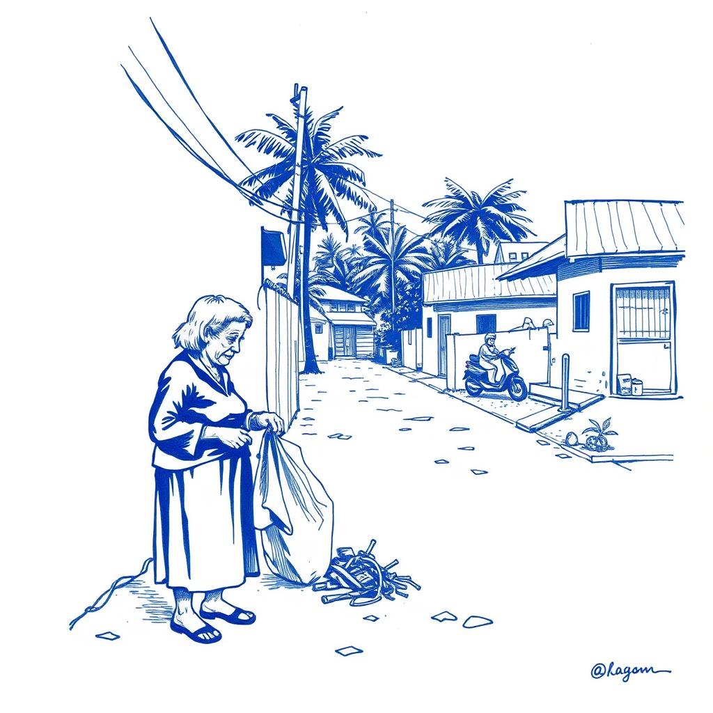 Appel à l'aide pour une personne âgée vivant seule dans des conditions insalubres