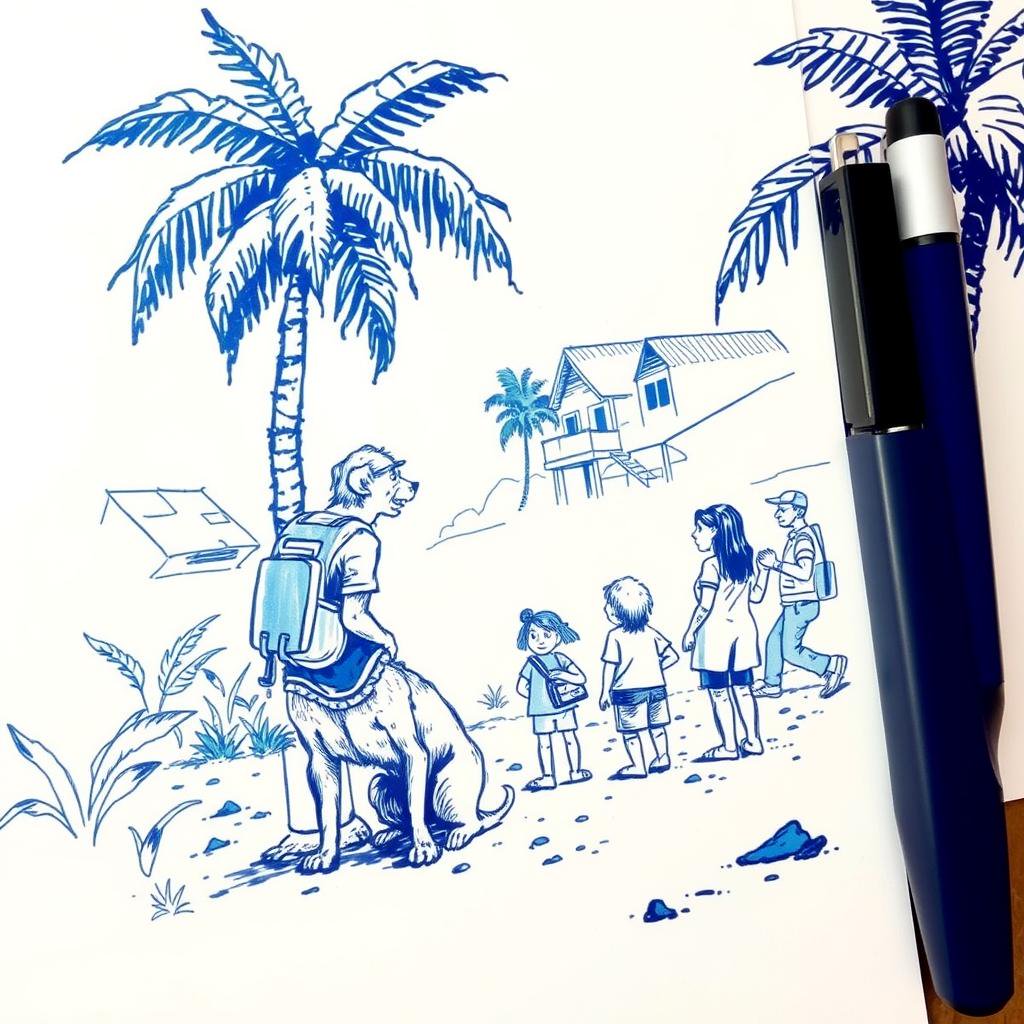 Chienne âgée perdue à Saint-Pierre