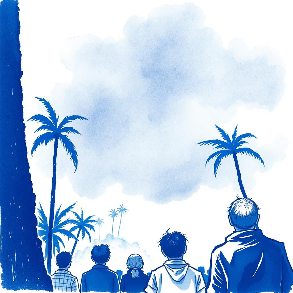 Ciel étrange observé à Saint-Denis et Saint-Benoît