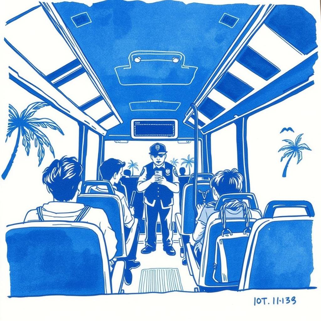 Téléphone portable perdu dans le bus 02 entre Saint-Pierre et Saint-Denis