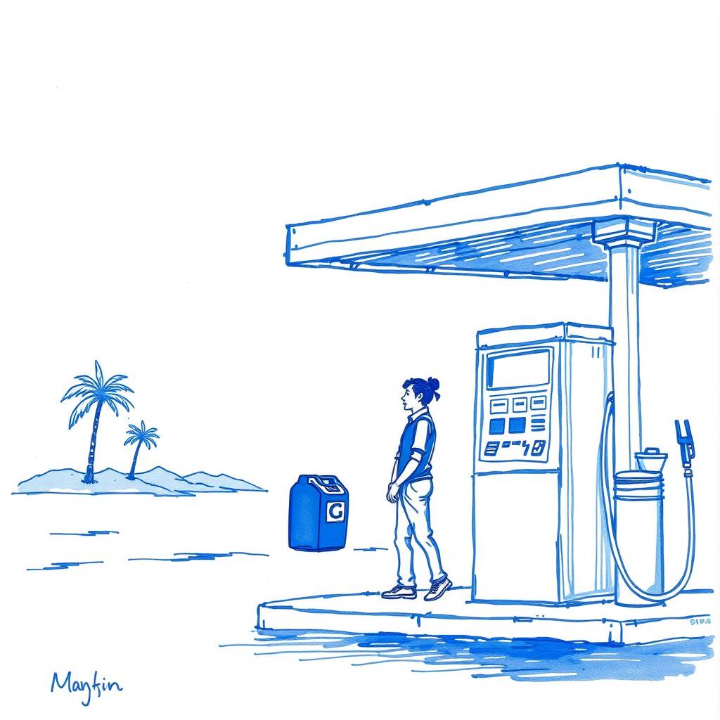 Besoin d'aide pour un bidon de gaz à Saint-Benoît