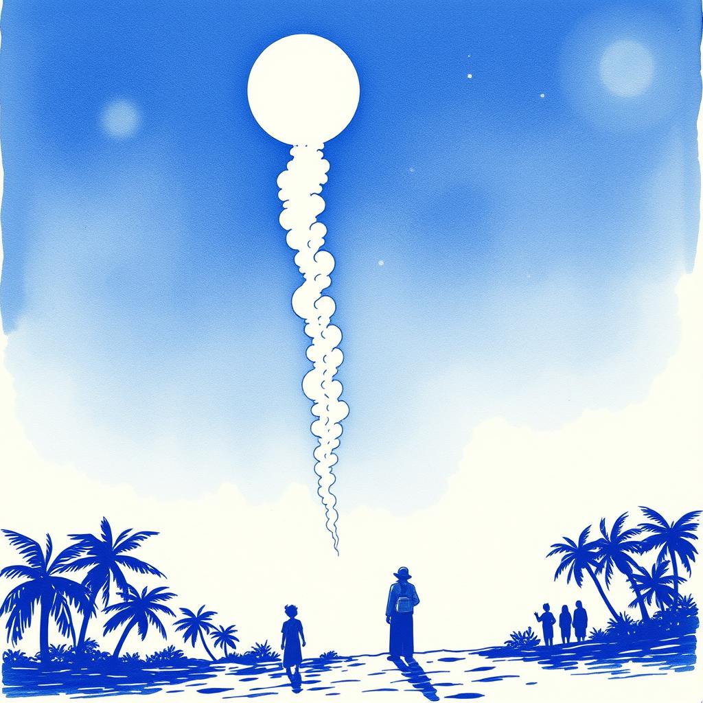 Observation d'un phénomène étrange dans le ciel de Saint-Leu