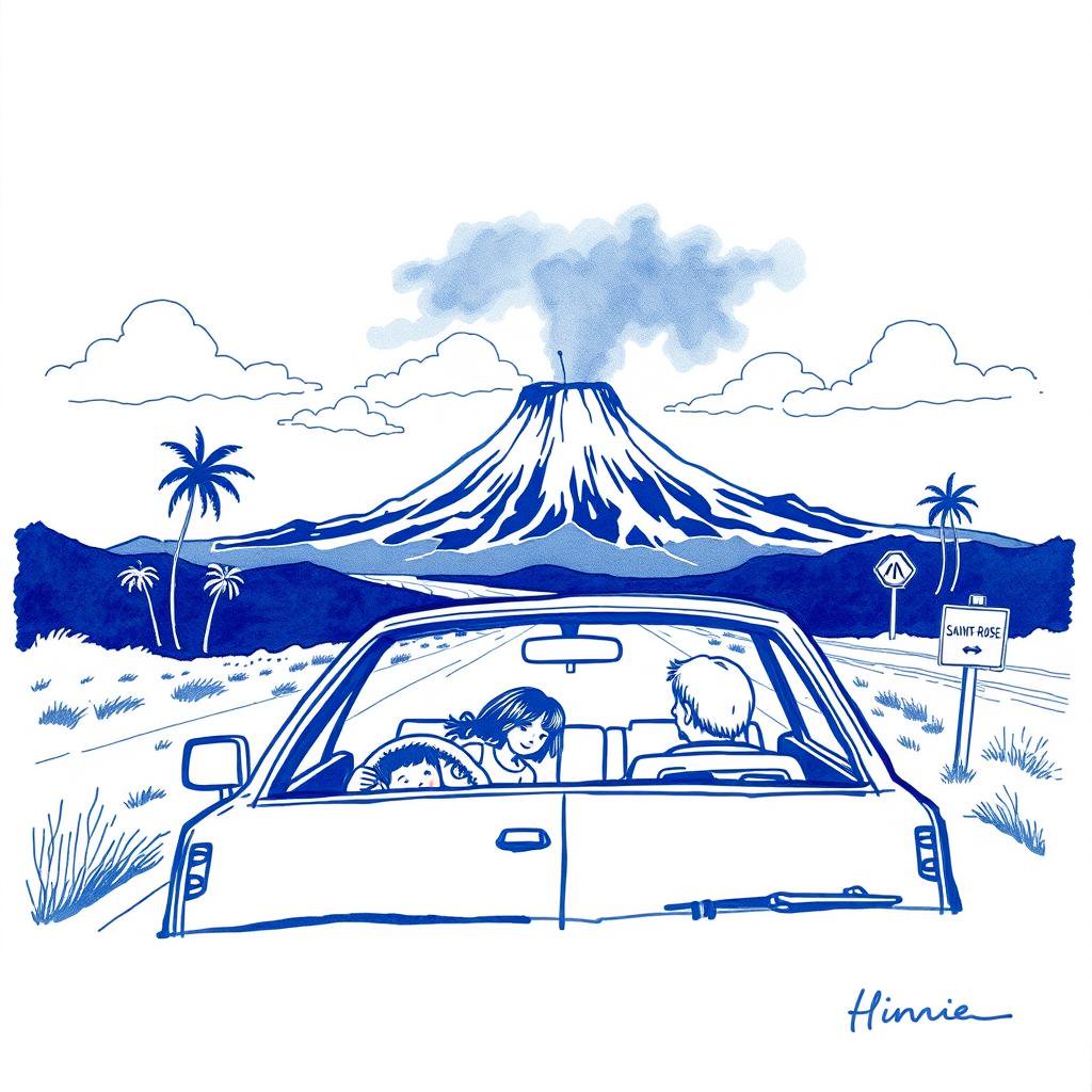 Quel est le meilleur itinéraire pour admirer le volcan ?