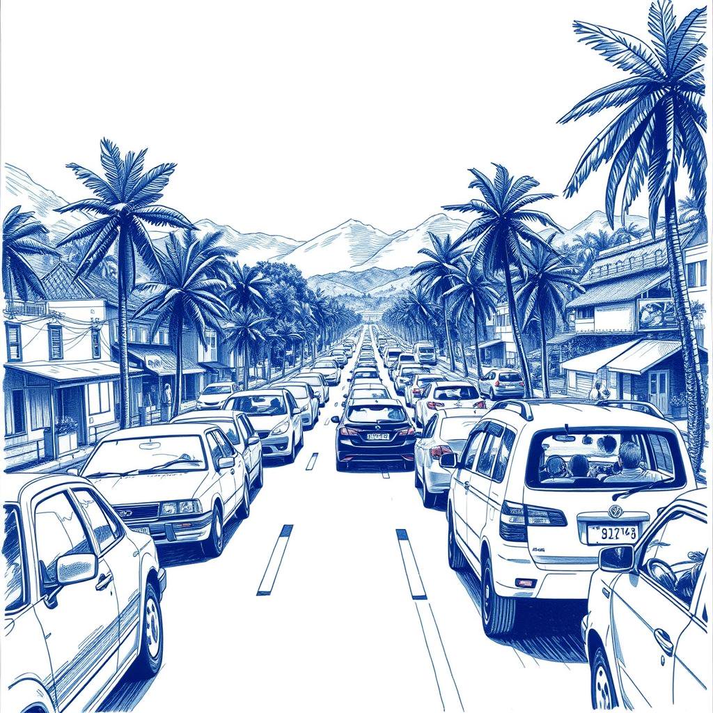 Importants bouchons à Saint-Benoît et perturbations sur les routes de l'Est de La Réunion