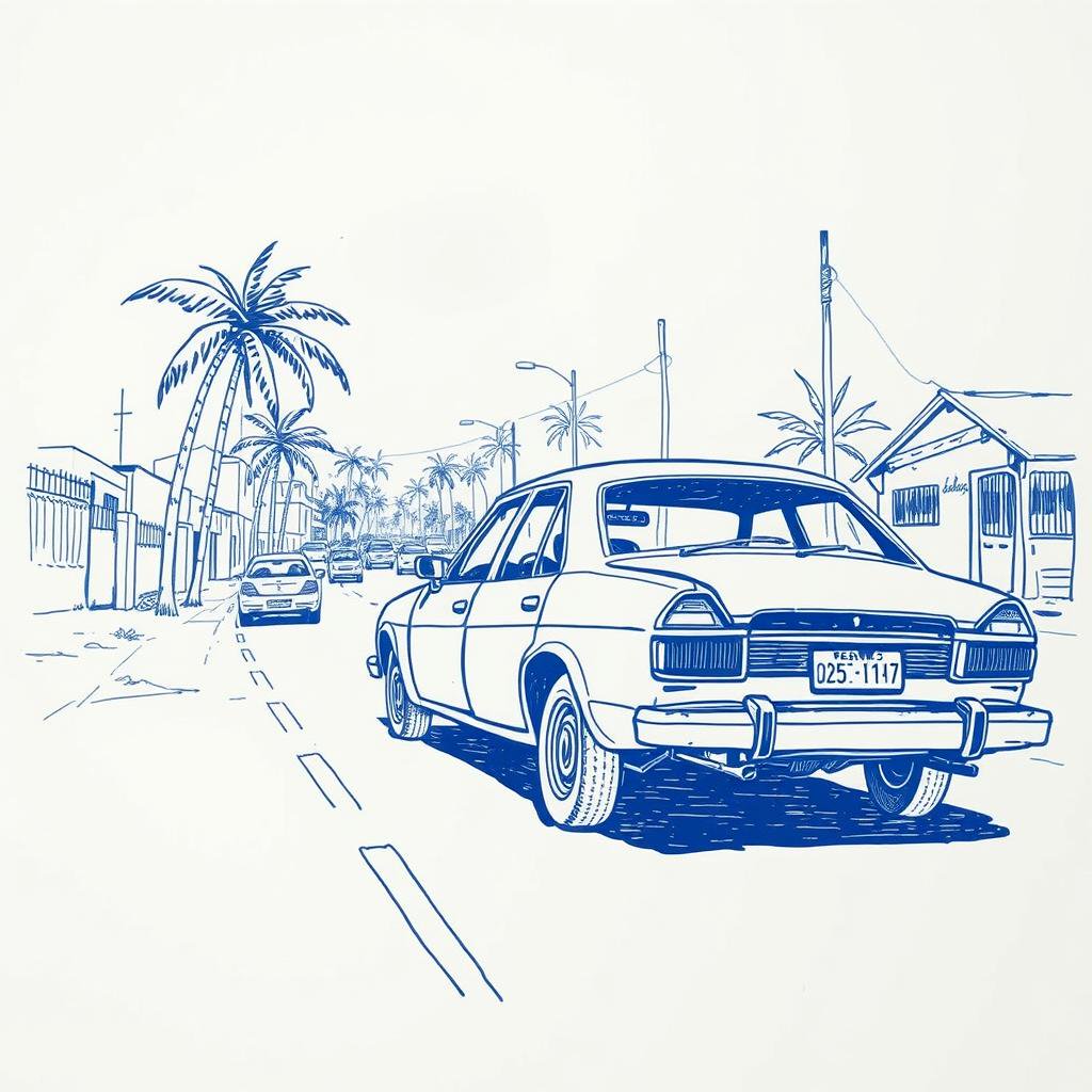 SOS panne de voiture sur la 4 voies de Sainte-Marie