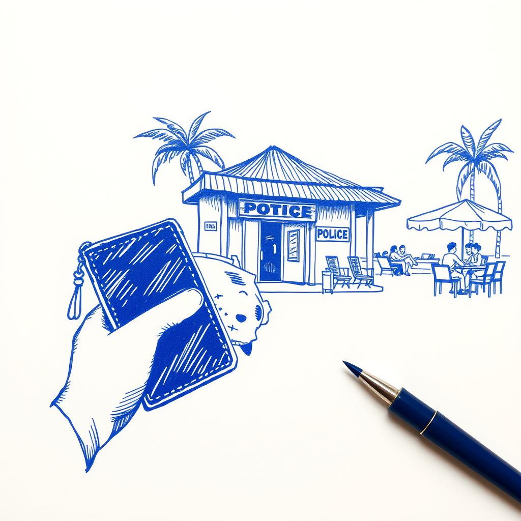 Portefeuille retrouvé à l'Étang-Salé