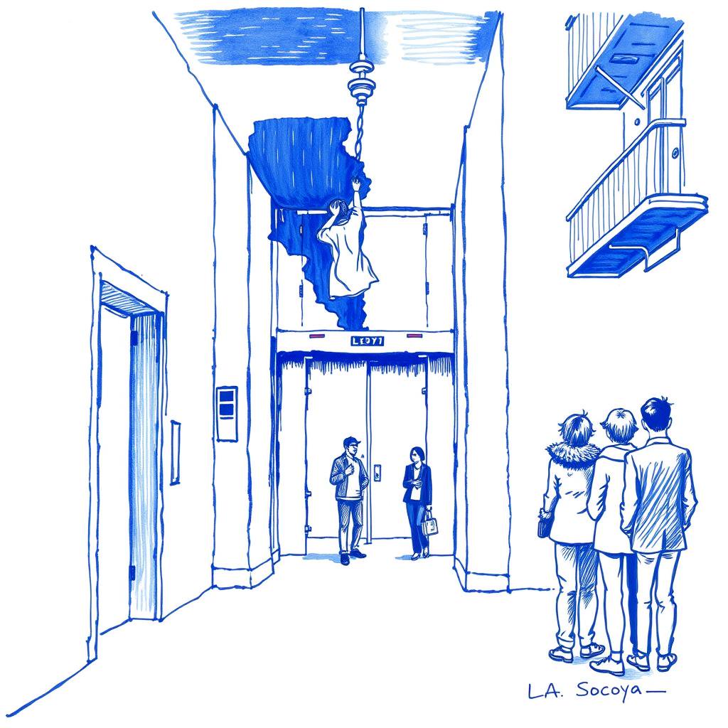 Ascenseur en panne à la résidence La Socoya