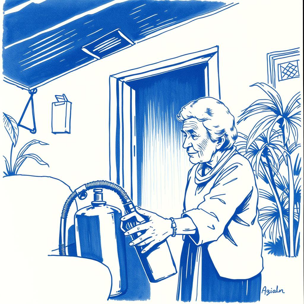 SOS bouteille de gaz pour dame âgée à Saint-Gilles-les-Hauts