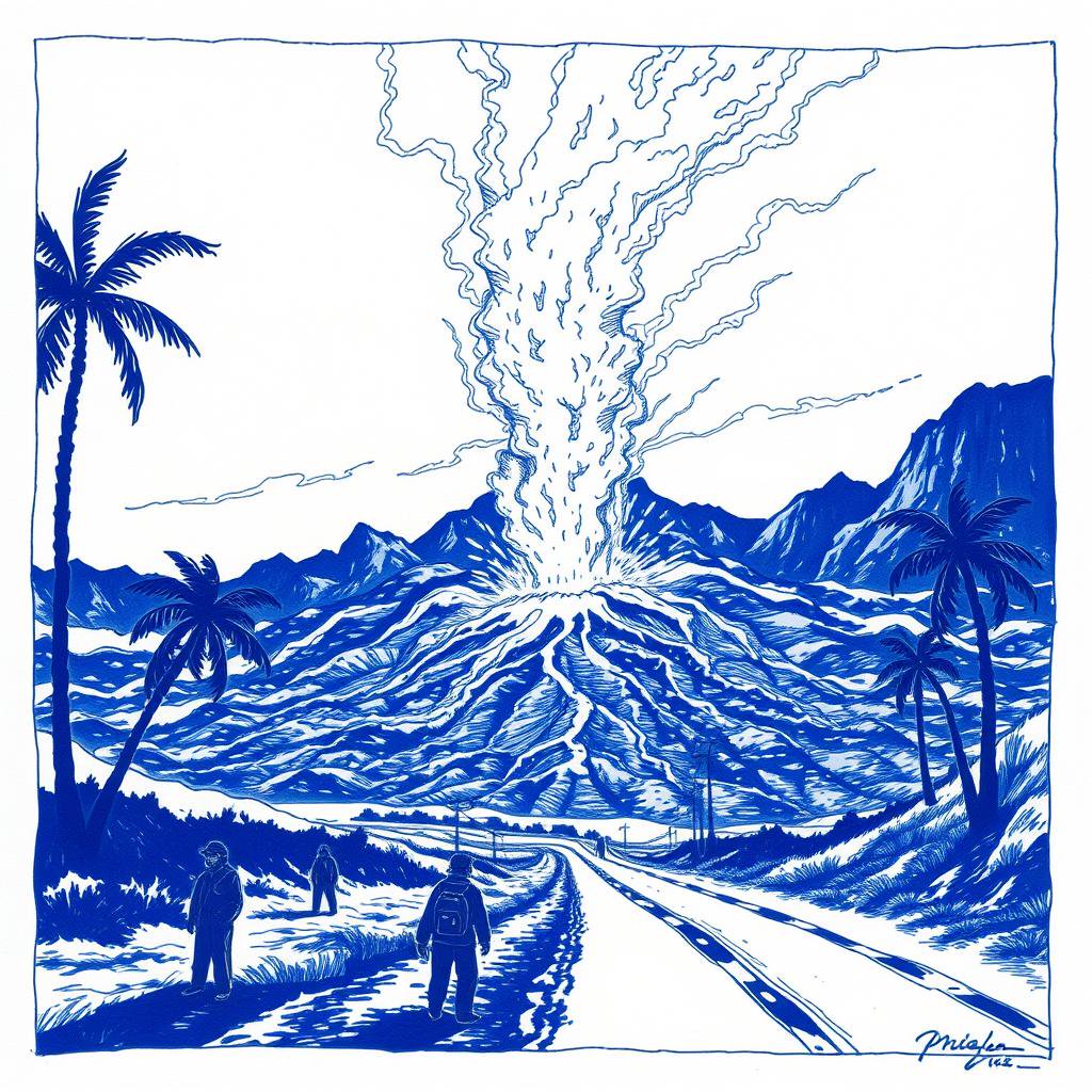 Nouvelle éruption volcanique à La Réunion : un spectacle à couper le souffle