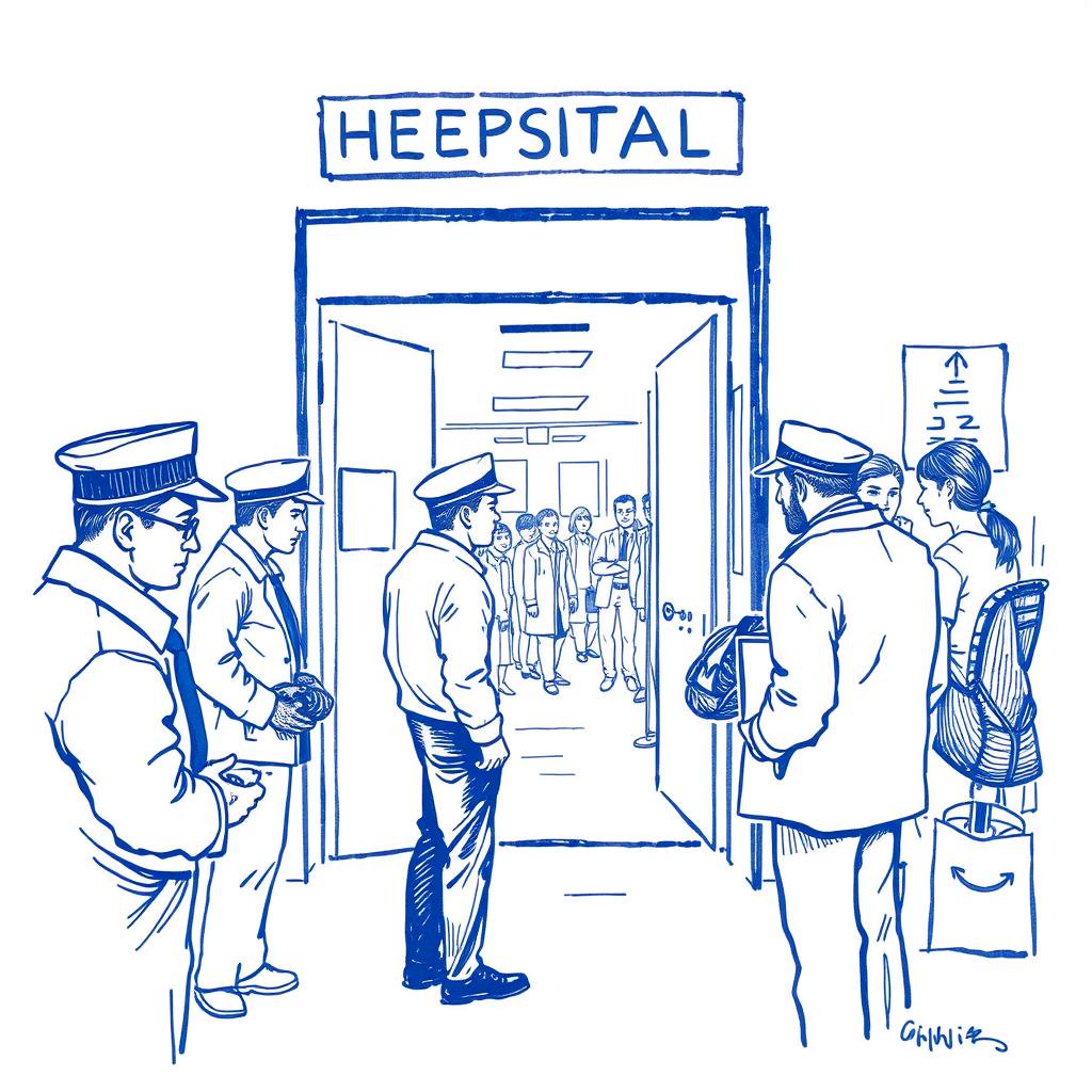Recherche de témoins après un incident à l'hôpital