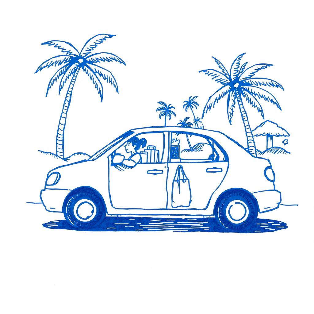 Transport solidaire dans l'Est de l'île