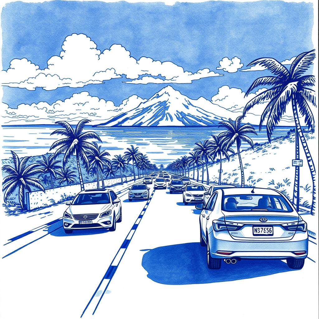 Importants bouchons ce matin sur les routes de La Réunion
