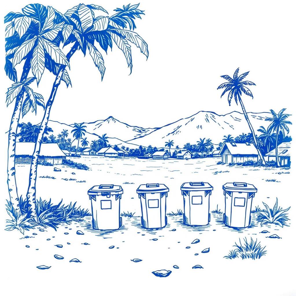 Poubelles disparues dans les Hauts de Saint-Paul