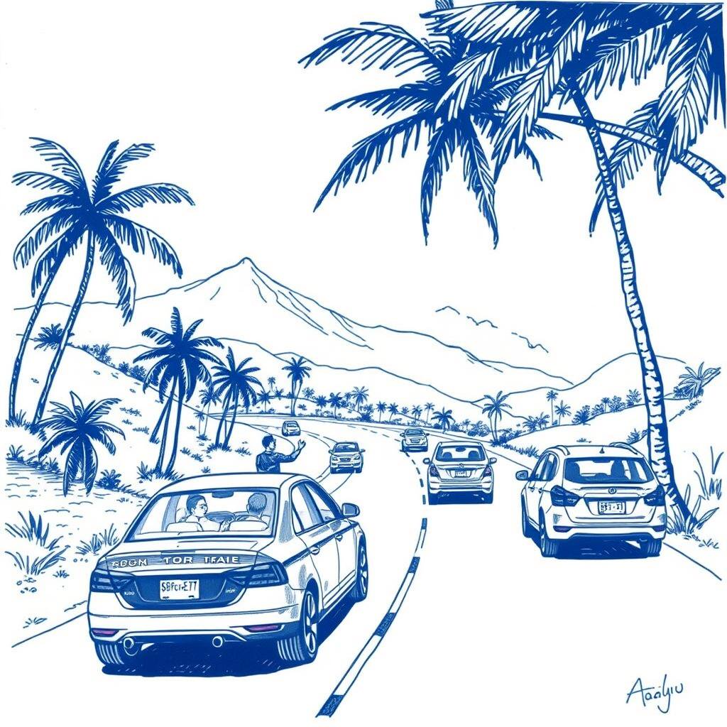 SOS incivilités au rond-point du 20ème km