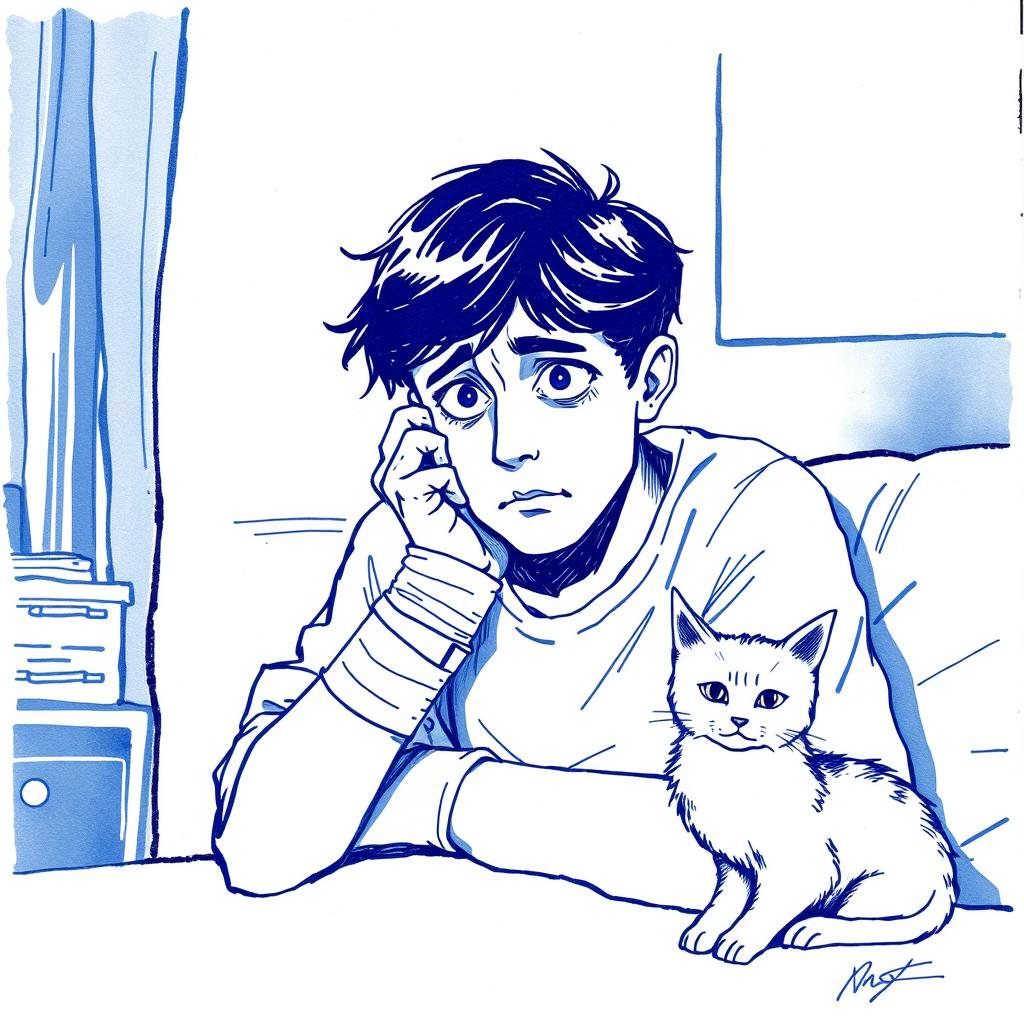Urgence médicale après morsure de chat