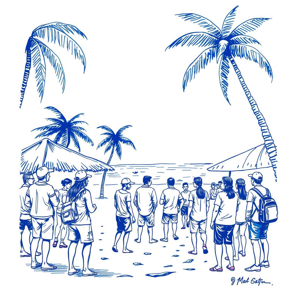 Tom cherche à rencontrer des personnes dans le sud
