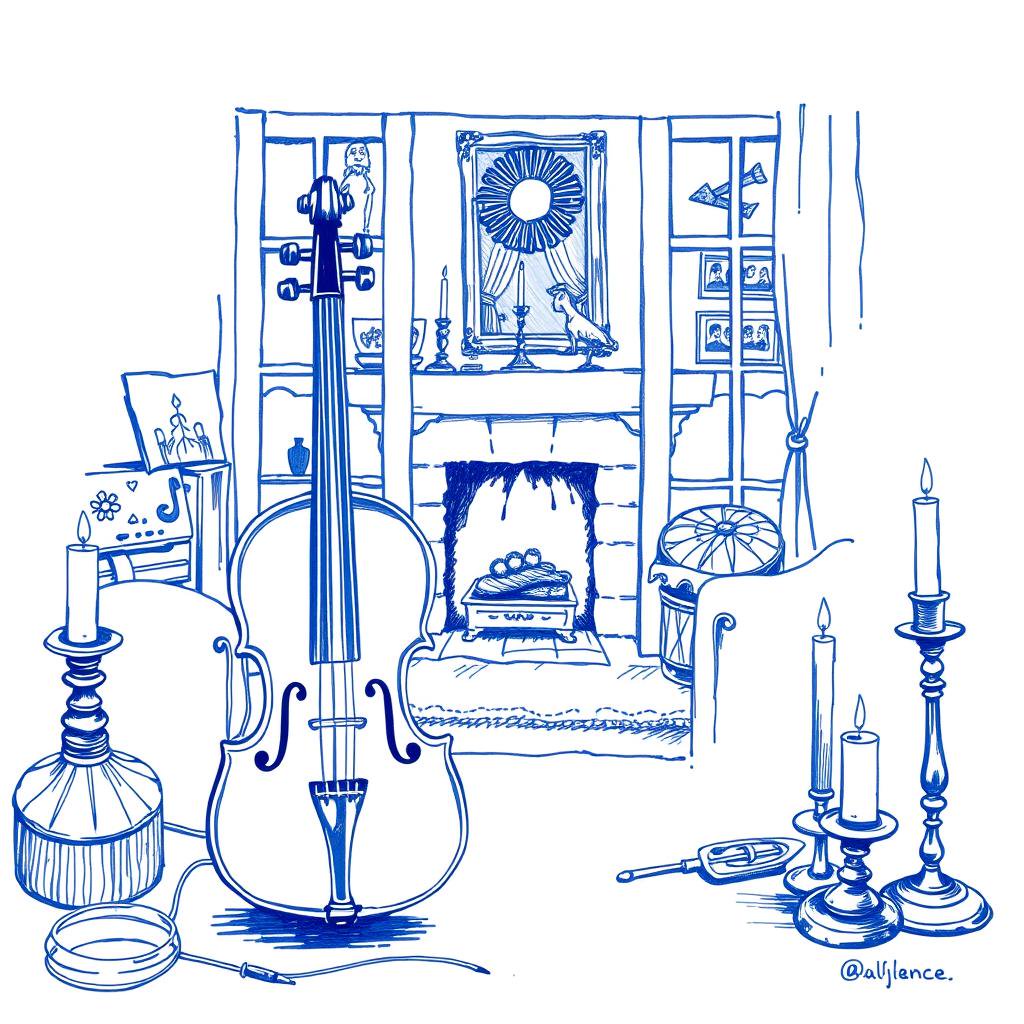 Hommage à Julien Spell, l'homme au violon bleu