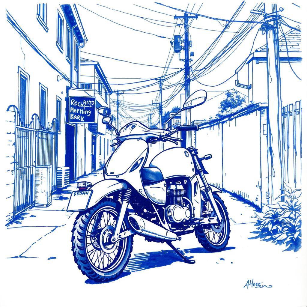 Moto suspecte retrouvée : vol présumé