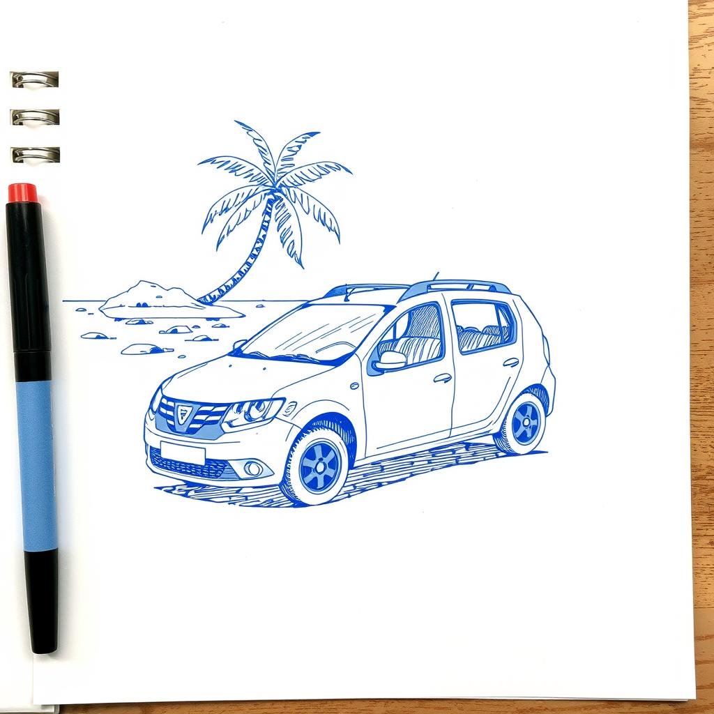 Vol de Dacia Sandero marron à La Réunion