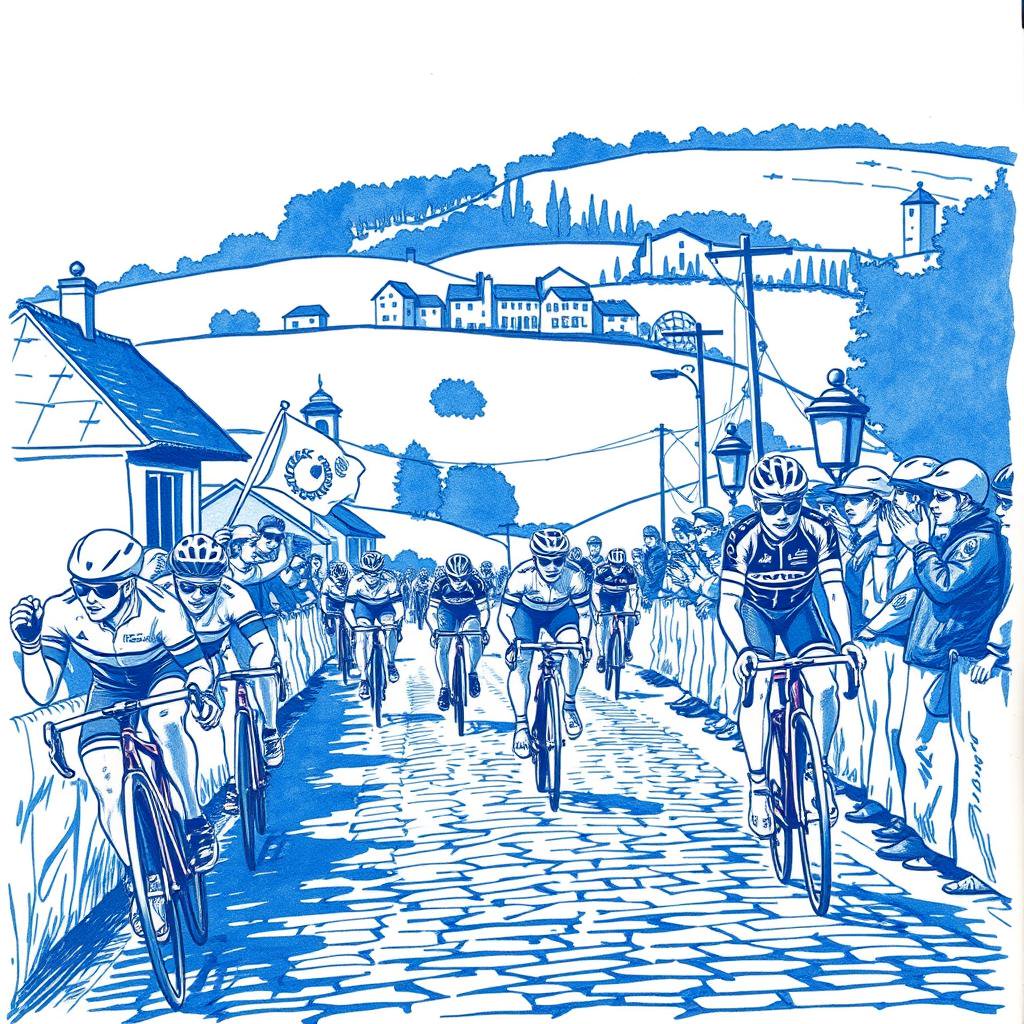 Tadej Pogacar, favori de la 123ème édition du Paris-Roubaix