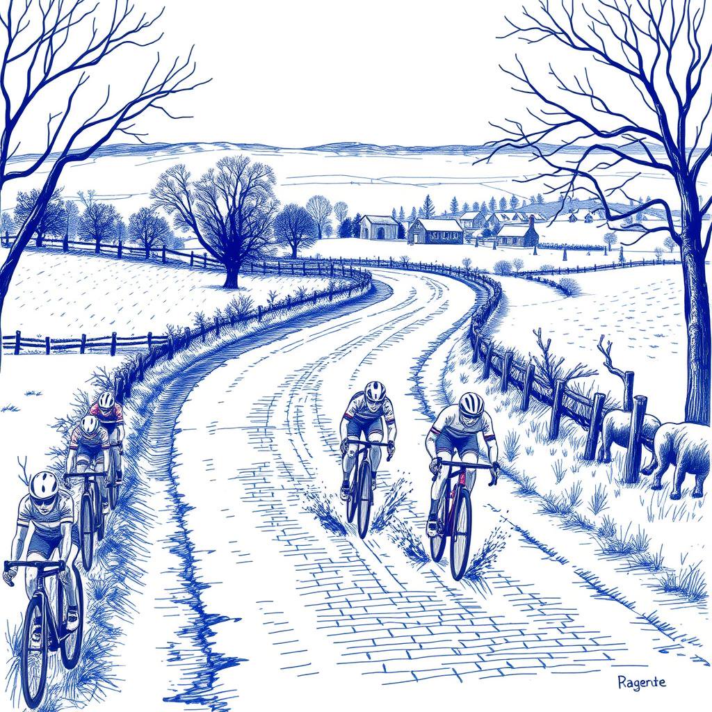 Paris-Roubaix 2024 : Pogacar et Van der Poel prêts pour un duel épique sur l'Enfer du Nord