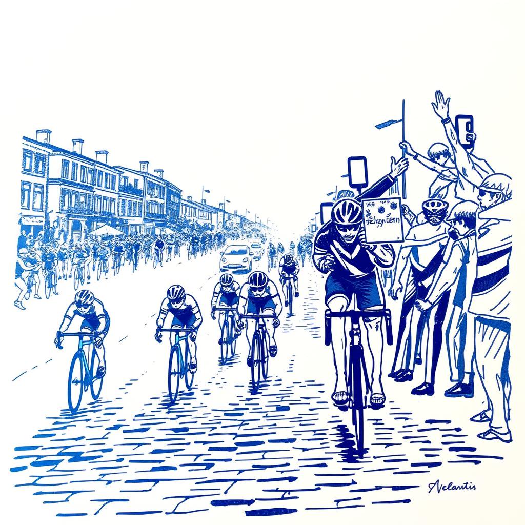 Wout van Aert triomphe enfin sur Paris-Roubaix après un enfer du Nord impitoyable