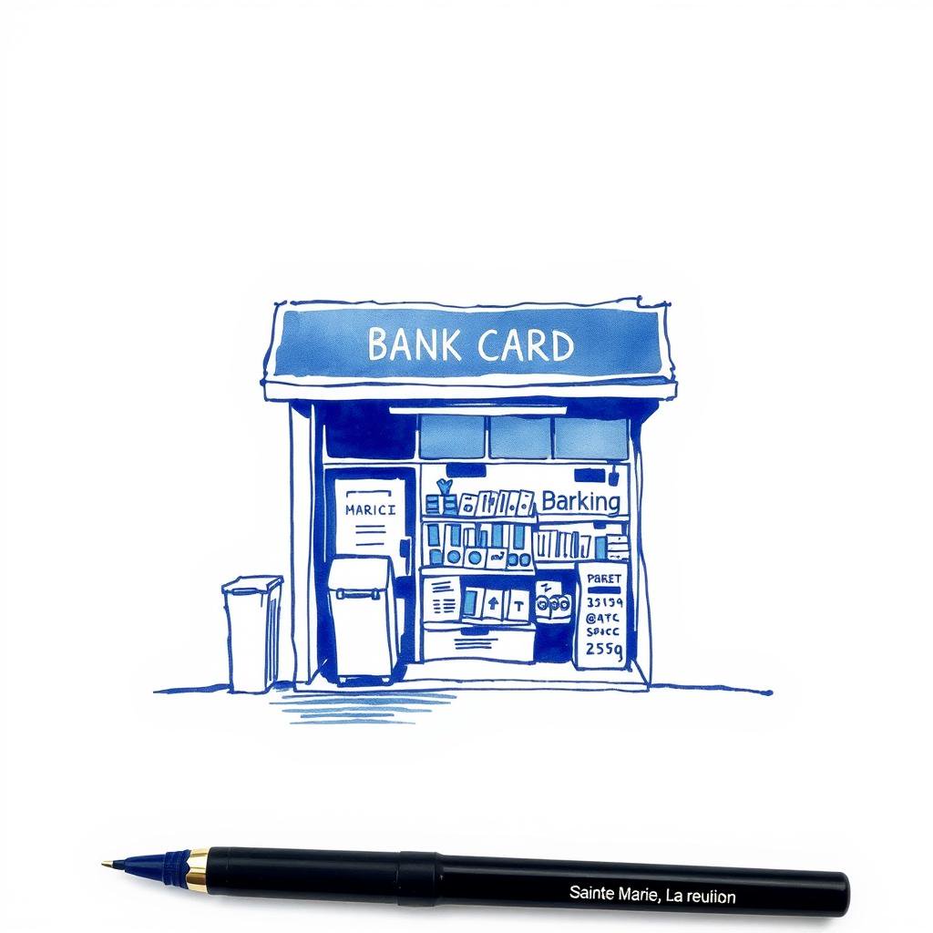 Carte bancaire trouvée à Sainte-Marie