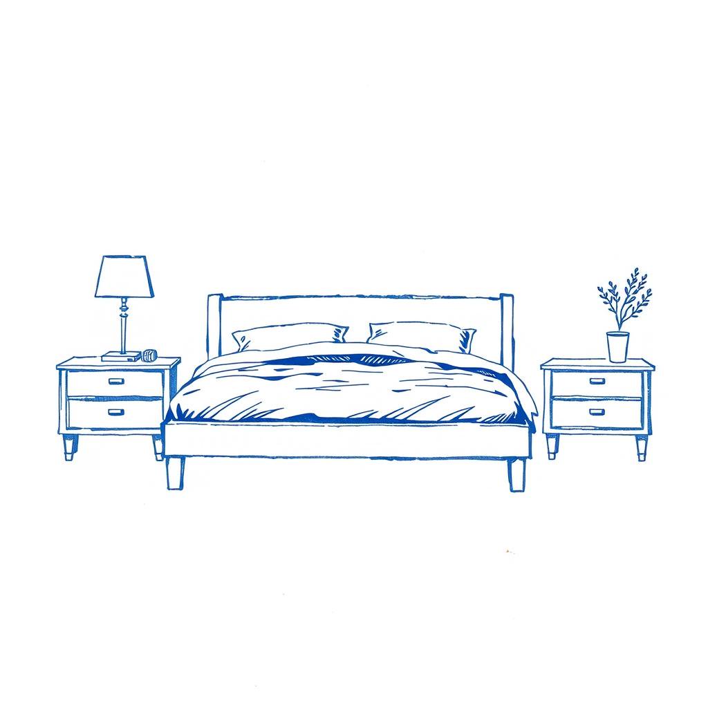 Vente d'un lit complet