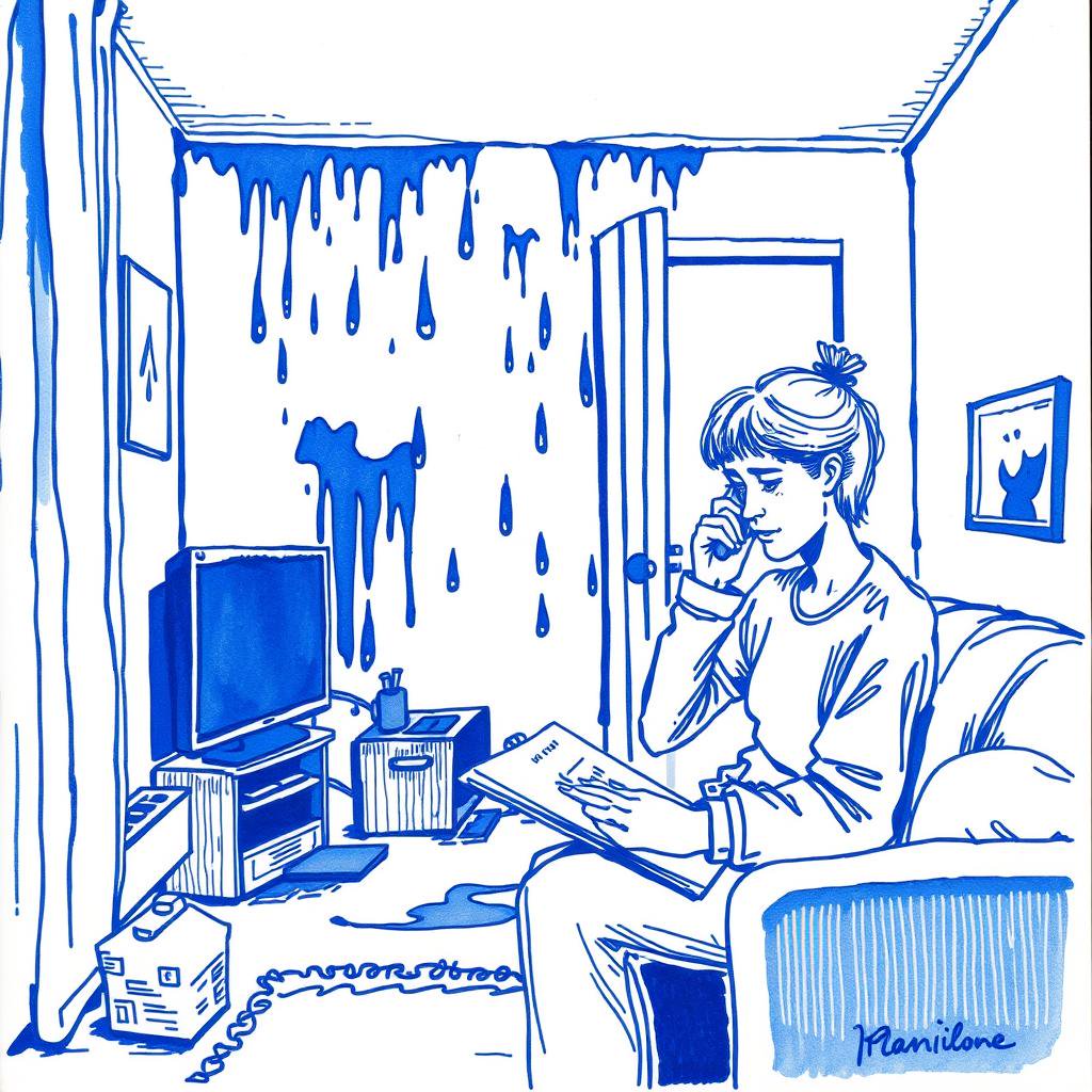 Infiltrations dans un appartement récemment acheté : que faire ?