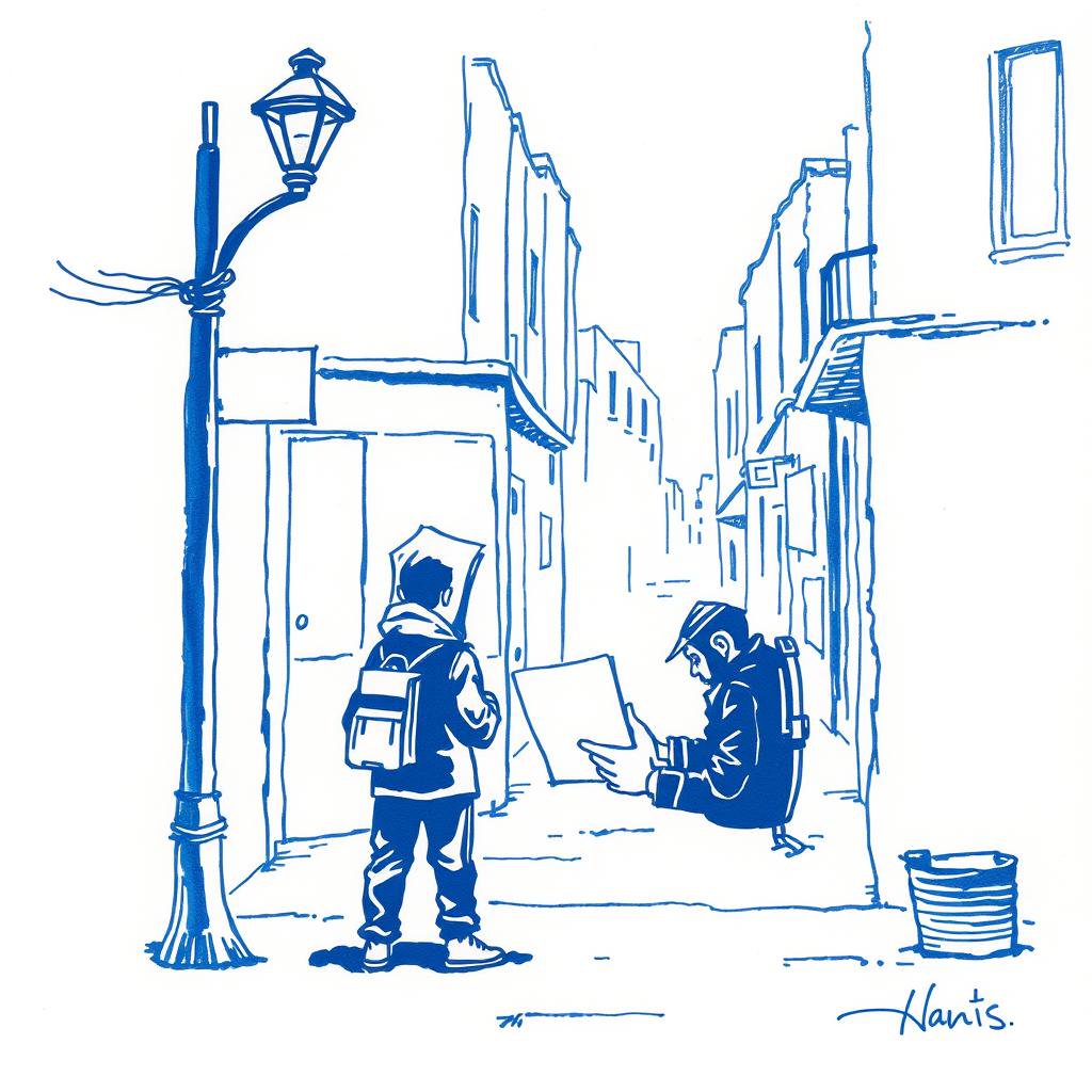 Papiers perdus à Saint-Denis