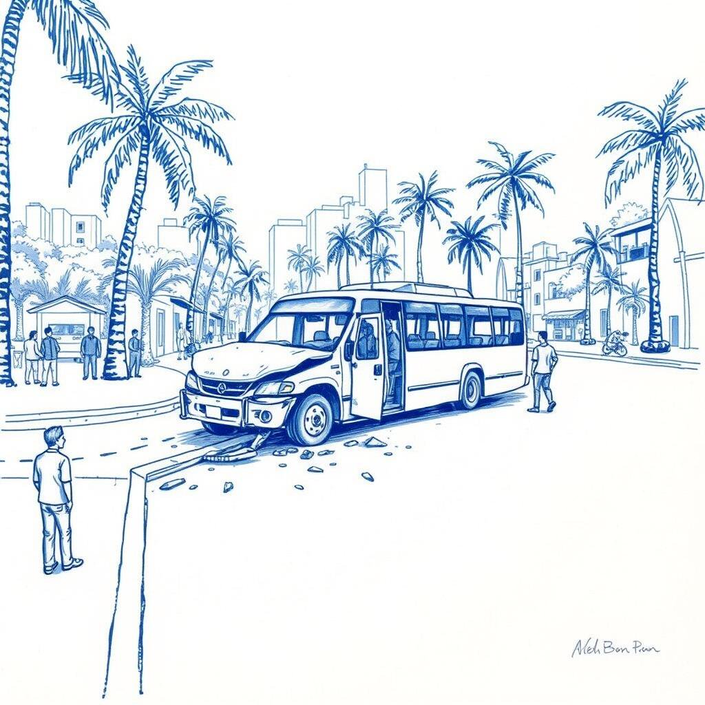 Témoin recherché : Accrochage entre un bus et un Berlingo derrière le Jardin de l'État