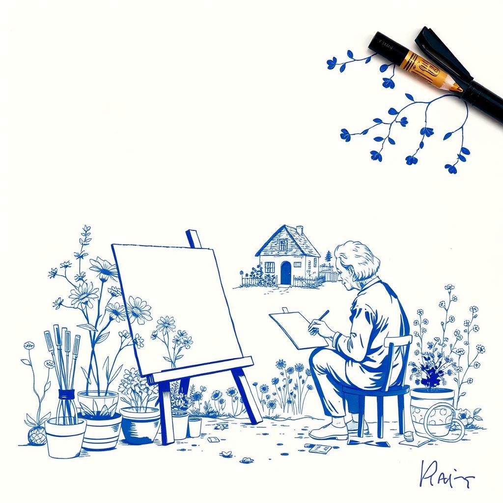 Artiste de 70 ans cherche soutien pour exposition