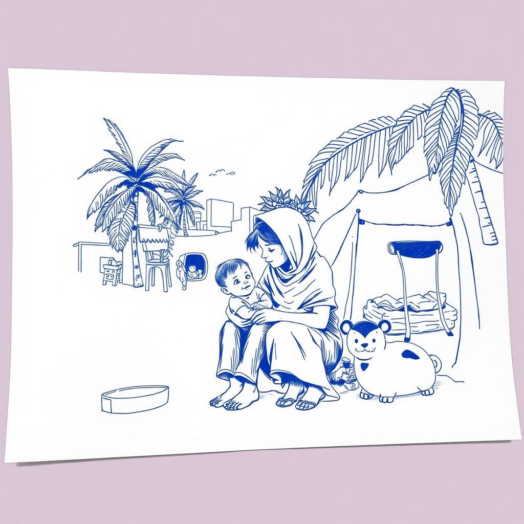 Famille à la rue avec un bébé de 4 mois cherche logement