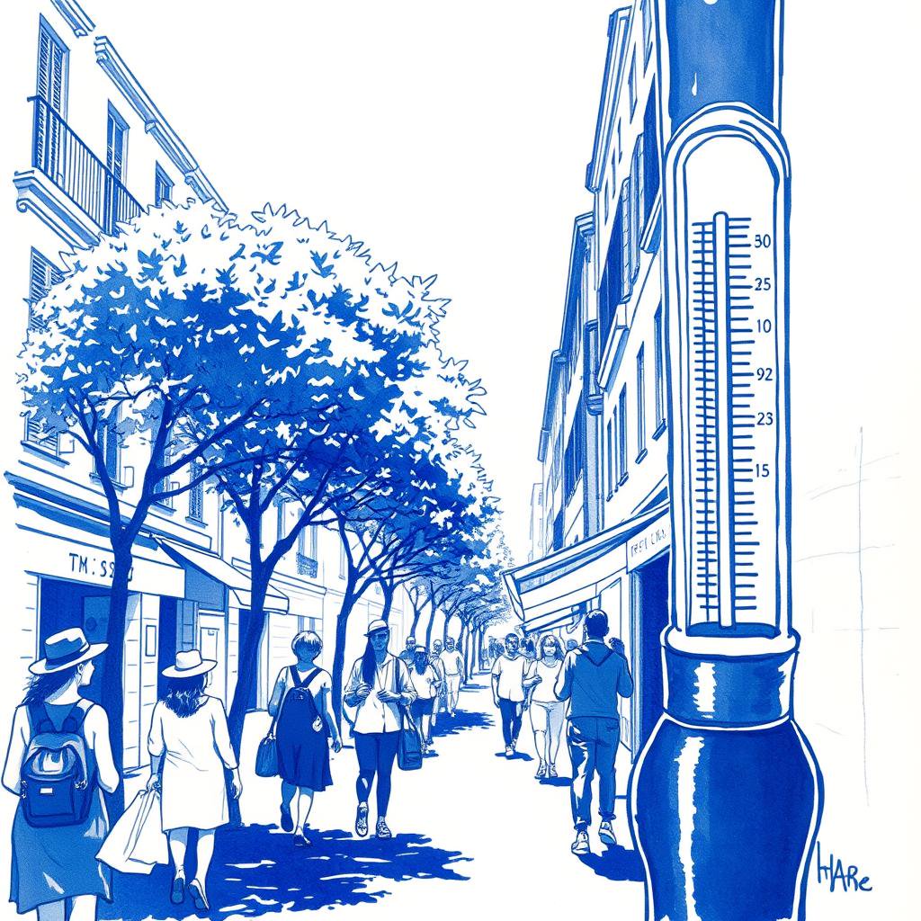Vigilance orange canicule en France : des températures pouvant atteindre 39 degrés