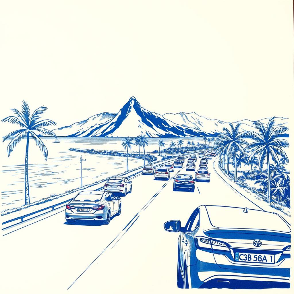 Trafic routier perturbé dans l'ouest et le nord de La Réunion ce matin